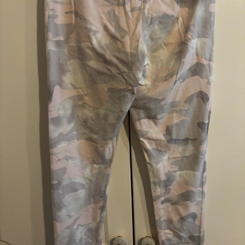 Adidas set leggings and top like new, grey and pink