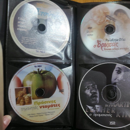 DVD set of 56 with foreign movies like new, in case with sleeves