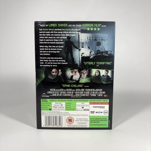 Insidious DVD like new with English subtitles and slipcase