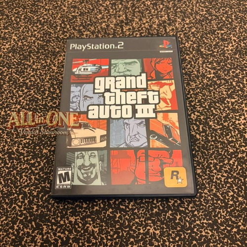 Grand Theft Auto 3 PS2 game