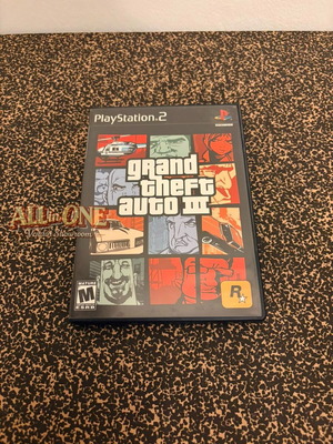 Grand Theft Auto 3 PS2 game
