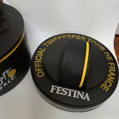 Festina Le Toure de France watch box new 14cm diameter