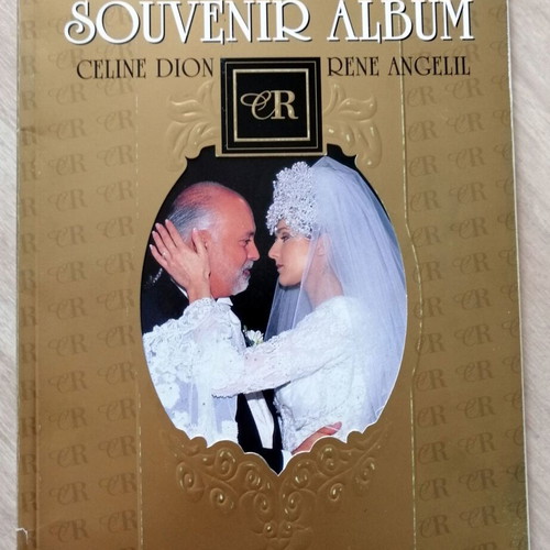 Celine Dion Wedding Souvenir Album used, official collectible wedding book 1994