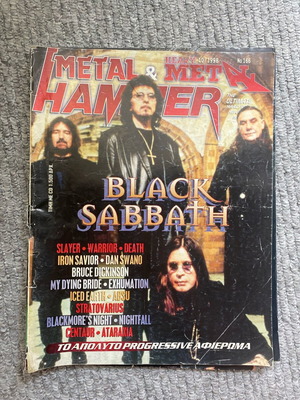 Metal Hammer magazine issue 166 used