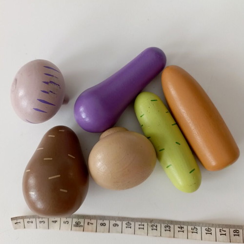 Wooden Toy Vegetables Set of 6