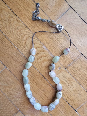 Worry beads like new made of precious stones