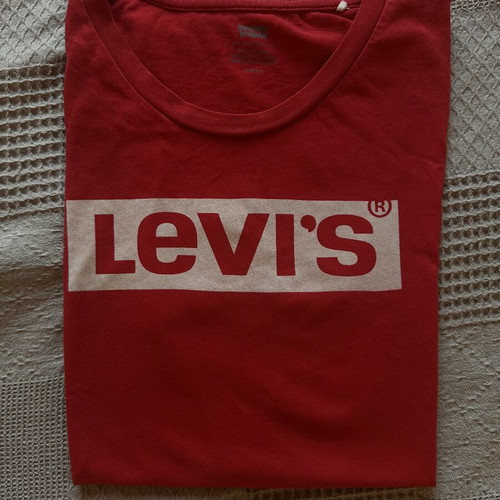 Levi's unisex T-shirt, red, size S