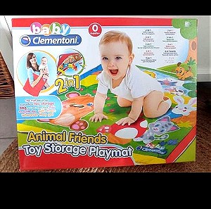Βaby clementoni 2 in 1 toy storage mat