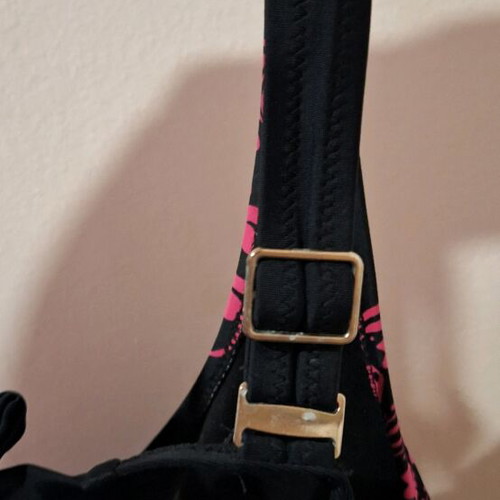 Swimwear top like new, size XXL 58/60, pink and black