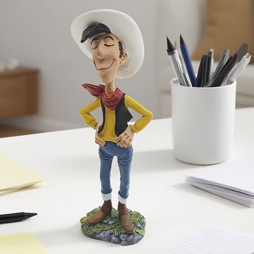 Lucky Luke 3D figure new
