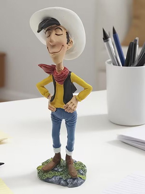 Lucky Luke 3D φιγούρα καινούργια