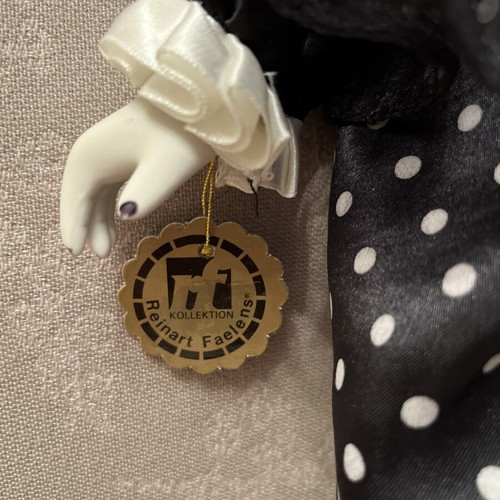 Pierrot Porcelain Doll from Reinart Faelens Kollektion like new