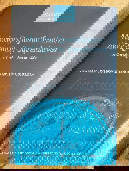 Majority Quantification and Quantity Superlatives: A Crosslinguistic Analysis of Most