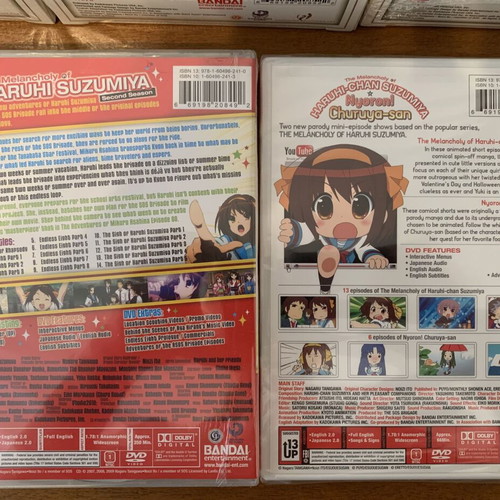 The Melancholy of Haruhi Suzumiya Limited Edition Box Set New