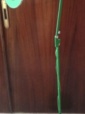 Modern floor lamp used with rotating arm and LED lighting