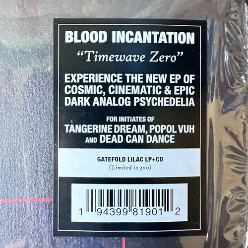 Blood Incantation Timewave Zero Lilac vinyl like new Nuclear Blast Exclusive 300 copies