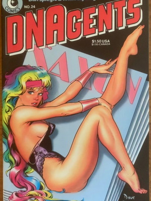 DNAgents No.24 used comic from ECLIPSE COMICS