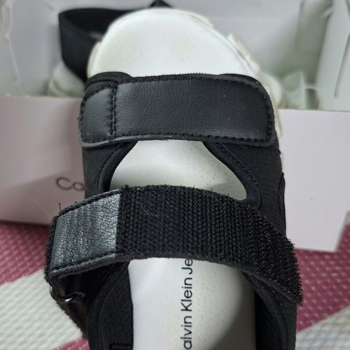 Calvin Klein sandals size 26 used, black and white