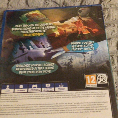 Hello Neighbor PS4 game used