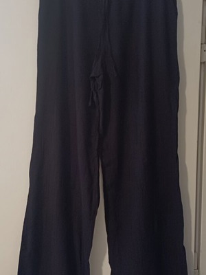 Zara wide-leg pants size M 38 10 like new, black