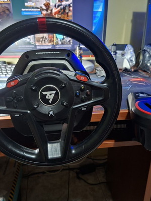 Thrustmaster T128 racing wheel with gear shifter