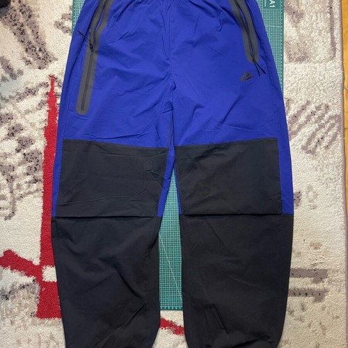 Nike Tech Woven Oversized men's pants new, size M, blue-black
