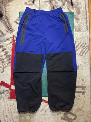 Nike Tech Woven Oversized men's pants new, size M, blue-black