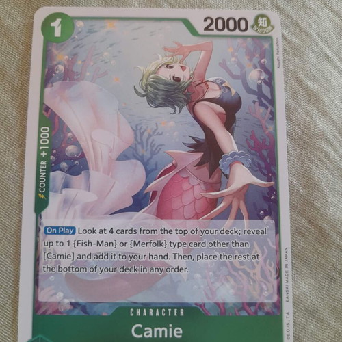 One Piece Card Game Camie OP06-025 Rare Wings of the Captain