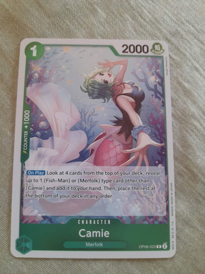 One Piece Card Game Camie OP06-025 Rare Wings of the Captain