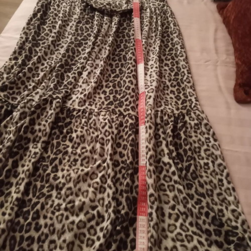 Zara dress used, animal print, size M