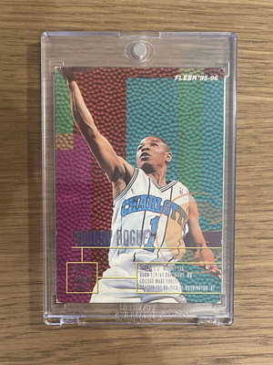 Collectible NBA Card 1995-96 Fleer Muggsy Bogues like new