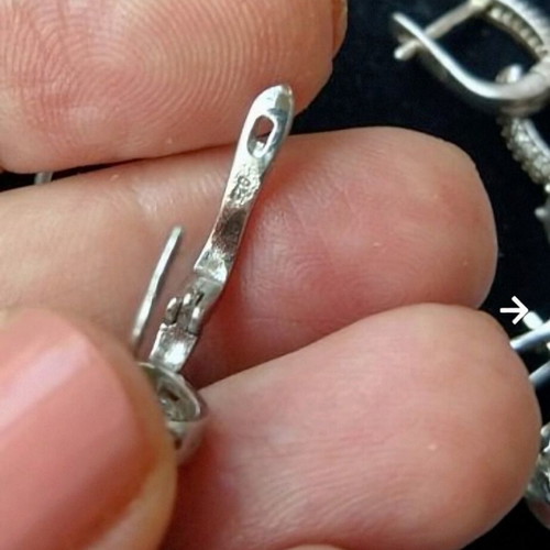 Engagement silver jewelry set Promise used with AAA zirconia