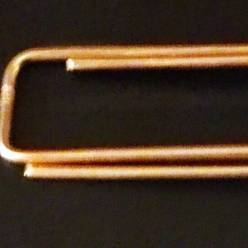 Gold 18K Tie Clip new, length 3.5cm