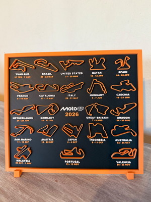 Moto GP 2026 calendar και βάση σαν καινούργιο