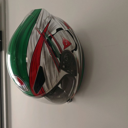 Helmet holder like new with BMW logo made of PLA plastic