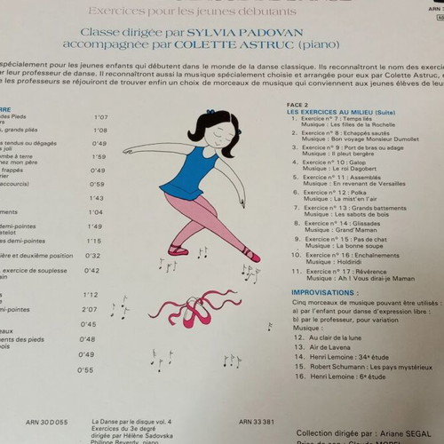 Ma Première Classe De Danse Vol. 6 vinyl record, classical