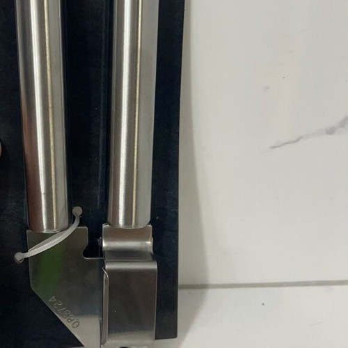 Stainless Steel Garlic Press new