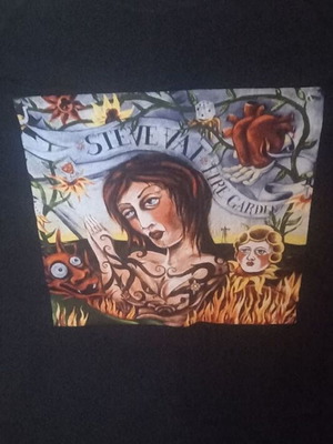 Steve Vai Firegarden T-shirt size L like new