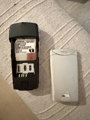 Nokia 8310 μεταχειρισμένο, χωρίς μπαταρία, άσπρο