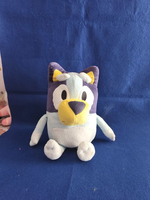 Bluey plush toy, approximately 45 cm tall