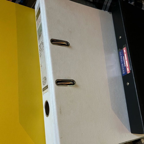 A4 Filing Binders Set of 3 with Different Capacities