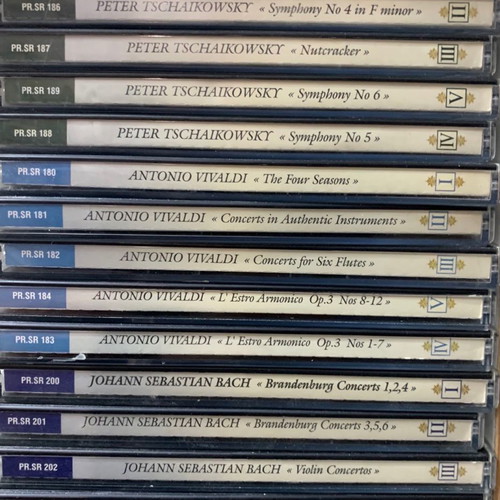 Σειρά 40 CDs Κλασσικής μουσικής Classical Composers καινούργια