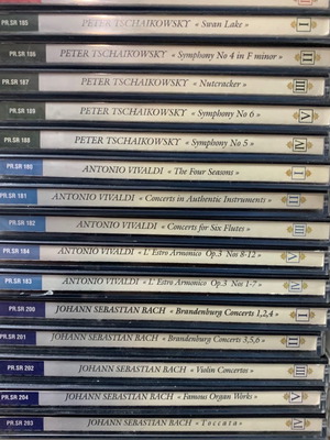 Σειρά 40 CDs Κλασσικής μουσικής Classical Composers καινούργια
