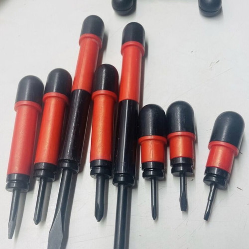 Precision screwdriver set, 8 pieces