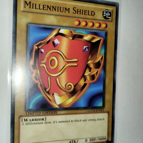 Millennium Shield Yu-Gi-Oh! card, common rarity