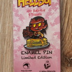 Hellboy enamel pin limited edition, multicolor