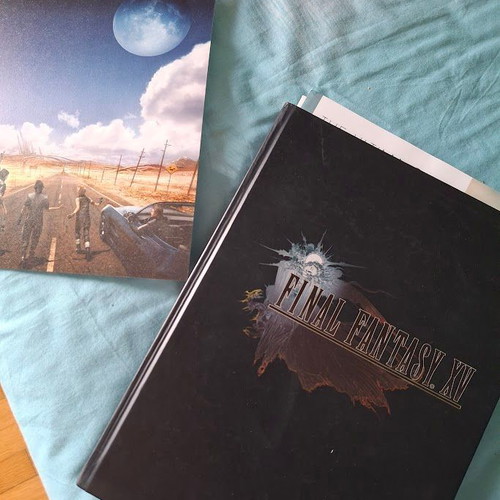 Final Fantasy XV The Complete Official Guide Collector's Edition like new, hardcover