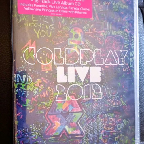 Coldplay Live CD + DVD new, sealed