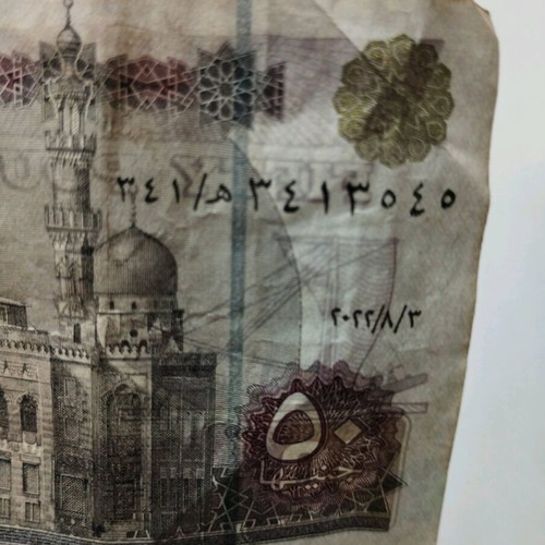 Egypt 50 Pounds 2022 Banknote Value