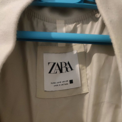 Zara men's jacket used, beige, size S